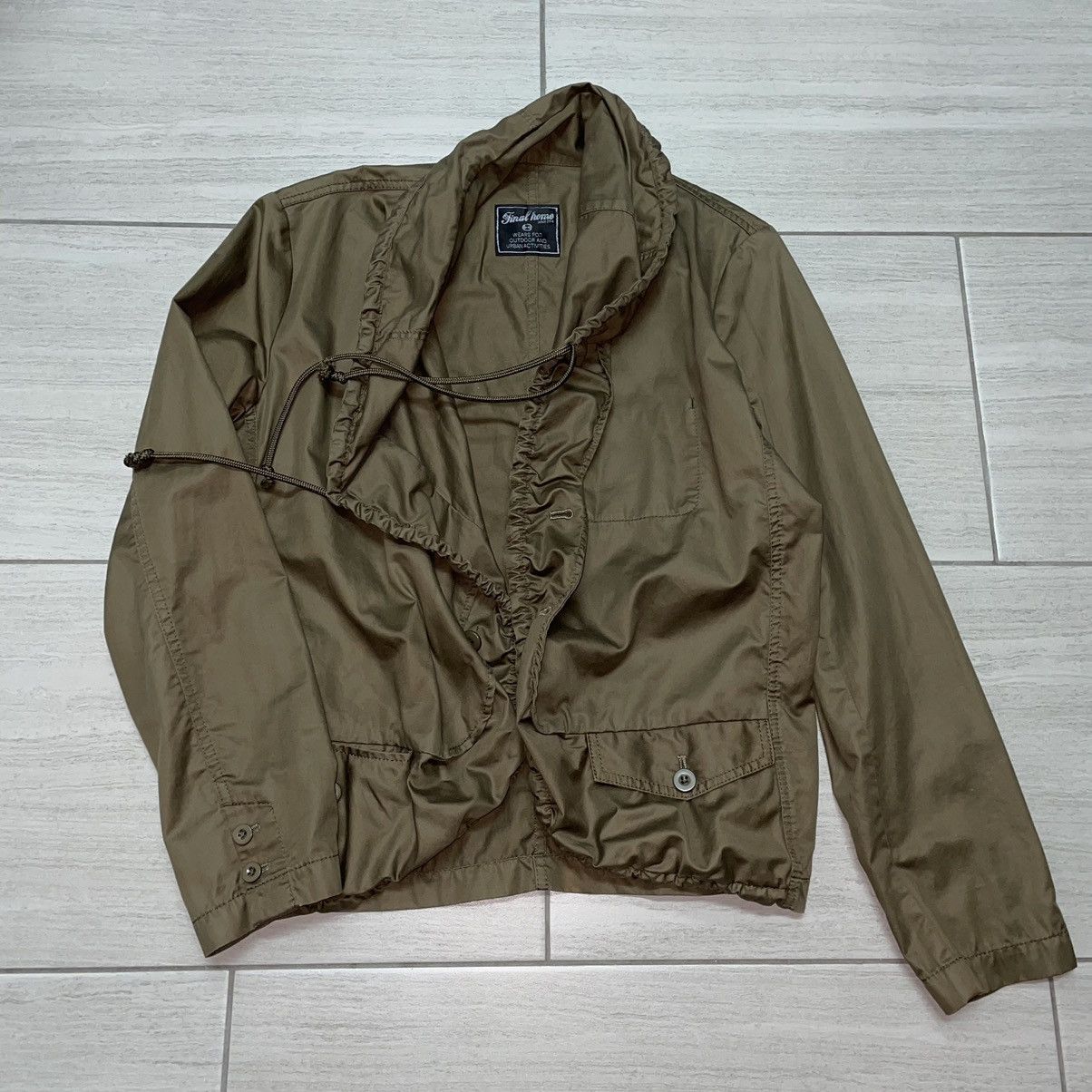 Final Home × Japanese Brand Final Home Army Green Lightweight Jacket Size US M / EU 48-50 / 2 - 1 Thumbnail