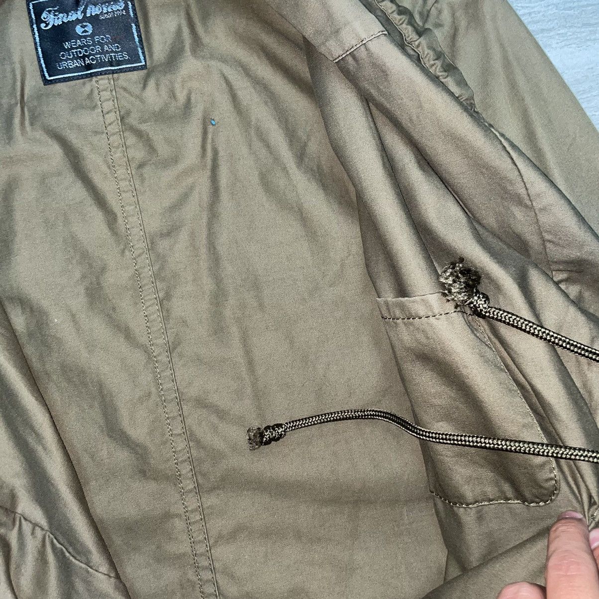Final Home × Japanese Brand Final Home Army Green Lightweight Jacket Size US M / EU 48-50 / 2 - 4 Thumbnail