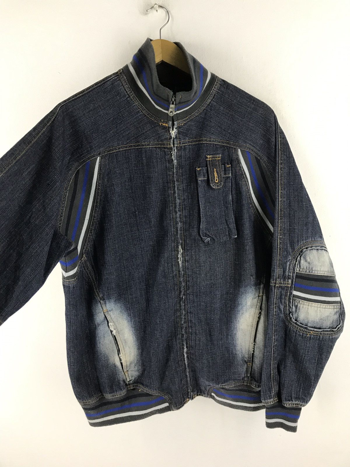 Woolrich Woolen Mills Woolrich denim faded jacket Size US L / EU 52-54 / 3 - 6 Thumbnail