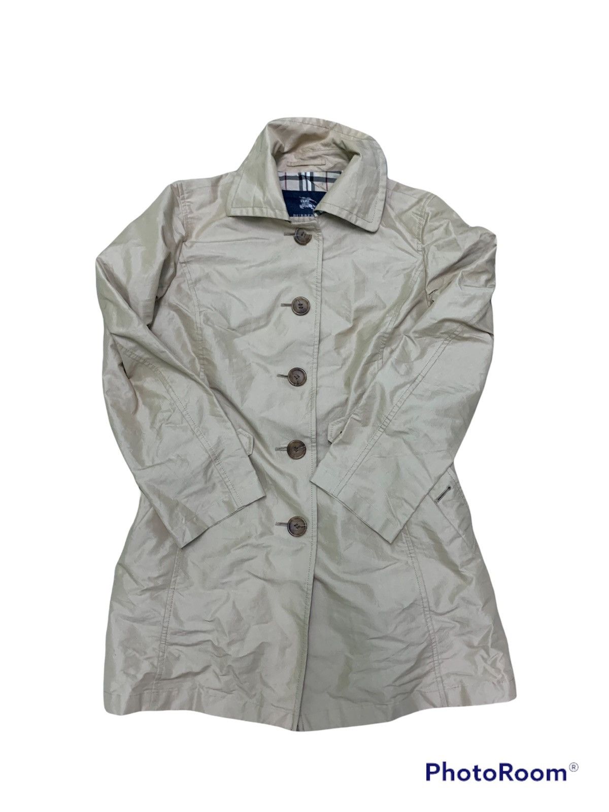 Burberry × Designer Nice Burberry Windbraker Long Coat Jacket Size US M / EU 48-50 / 2 - 1 Thumbnail
