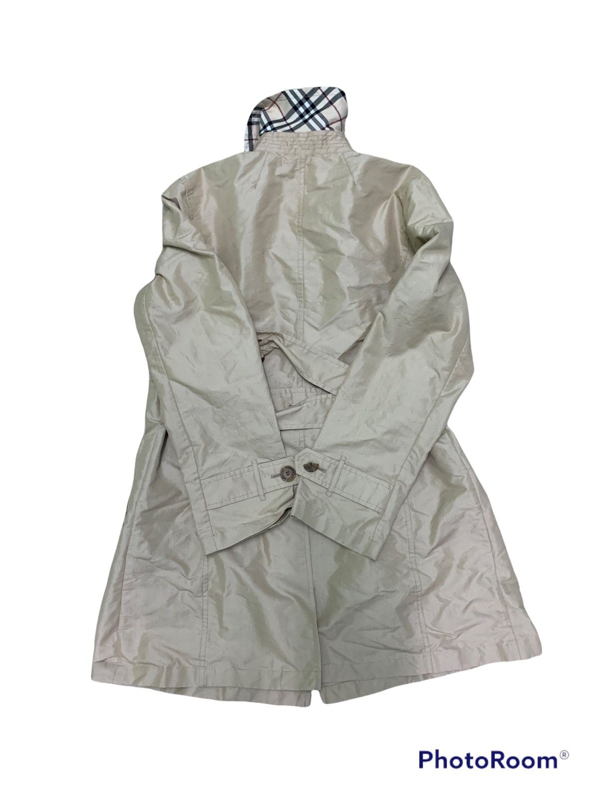 Burberry × Designer Nice Burberry Windbraker Long Coat Jacket Size US M / EU 48-50 / 2 - 2 Thumbnail