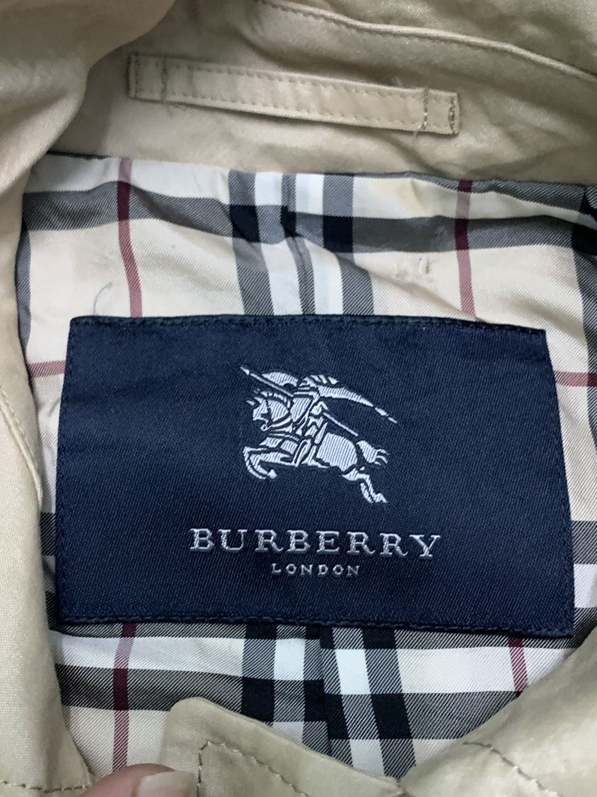 Burberry × Designer Nice Burberry Windbraker Long Coat Jacket Size US M / EU 48-50 / 2 - 7 Thumbnail