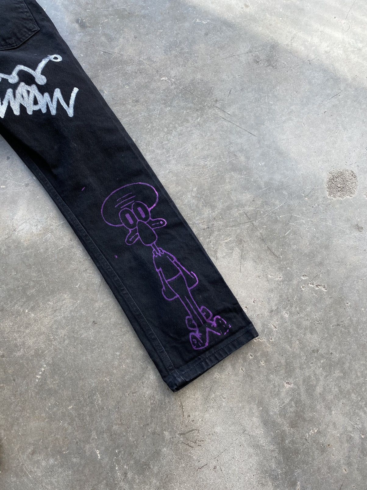 Asspizza Asspizza Nothing Matters Denim Jeans Sz. 29 🧊🥣 730 Pumpkin Size US 29 - 3 Thumbnail