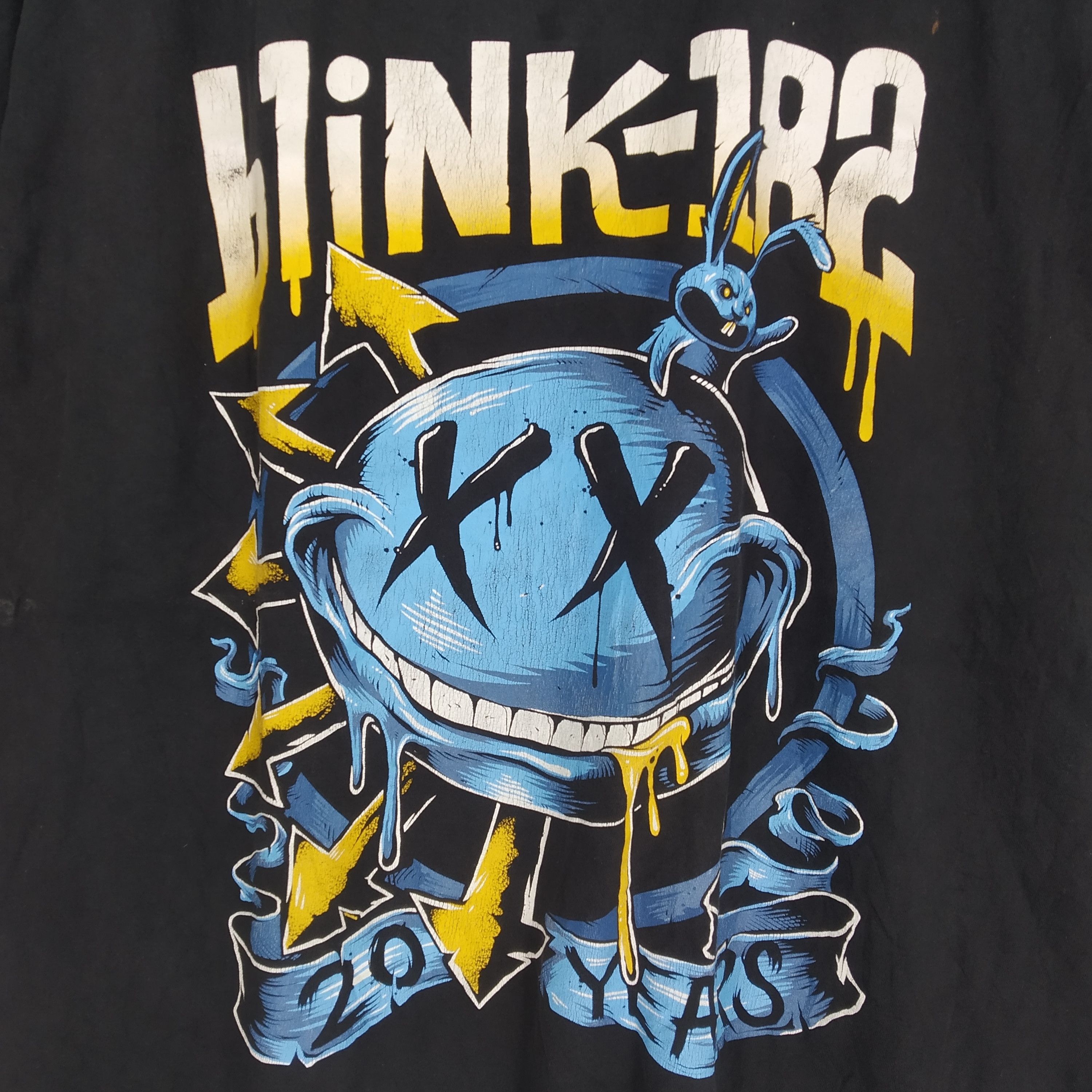 Band Tees Vintage Blink 182 Punk Rock Band Promo Music T-shirt Size US XXL / EU 58 / 5 - 5 Thumbnail