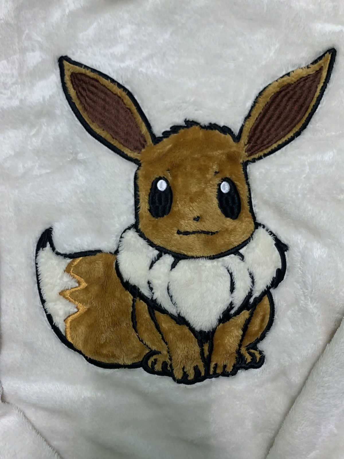 Pokemon Nice Pokemon Eevee Embroidery Fleece Sweatshirt Size US L / EU 52-54 / 3 - 3 Thumbnail