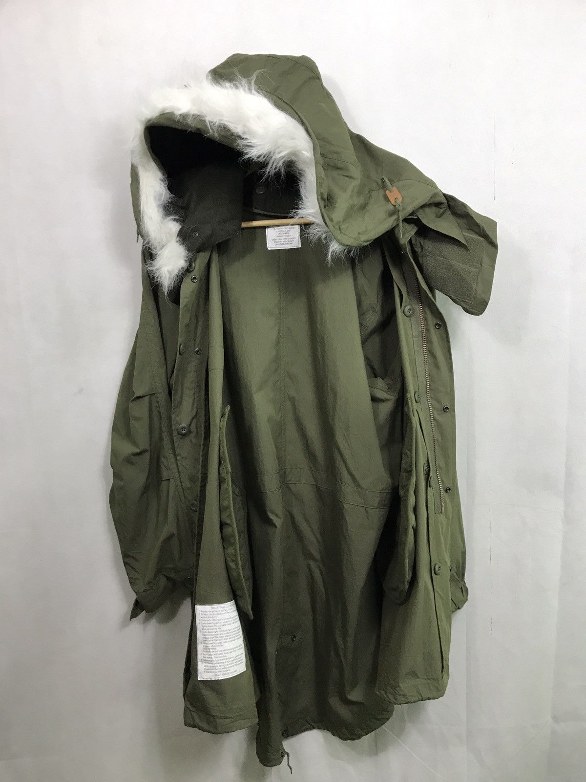 Vintage 🔊🔥FINAL DROP🔥Parka Extreme Cold Water Hood Synthetic Fur Size US S / EU 44-46 / 1 - 6 Thumbnail