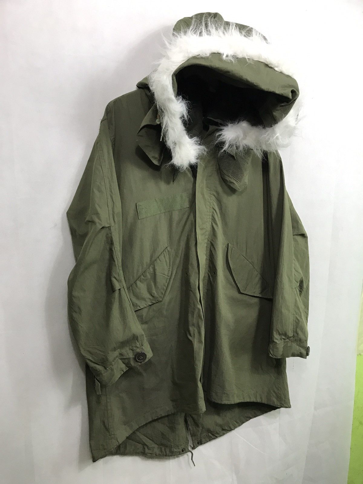Vintage 🔊🔥FINAL DROP🔥Parka Extreme Cold Water Hood Synthetic Fur Size US S / EU 44-46 / 1 - 2 Thumbnail