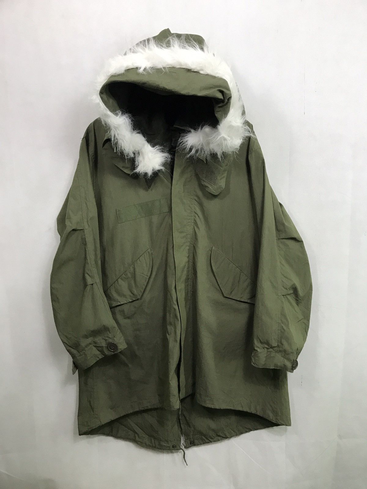 Vintage 🔊🔥FINAL DROP🔥Parka Extreme Cold Water Hood Synthetic Fur Size US S / EU 44-46 / 1 - 1 Thumbnail