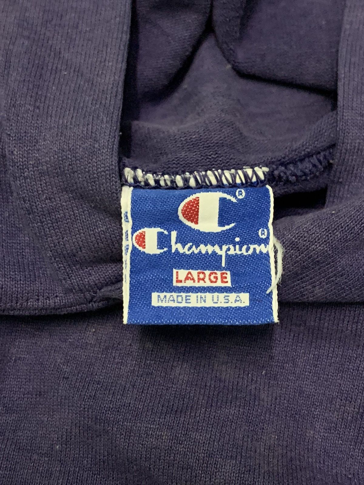 Champion × Vintage Nice Vintage Champion Centre Logo Spellout Hoodies Size US L / EU 52-54 / 3 - 6 Thumbnail