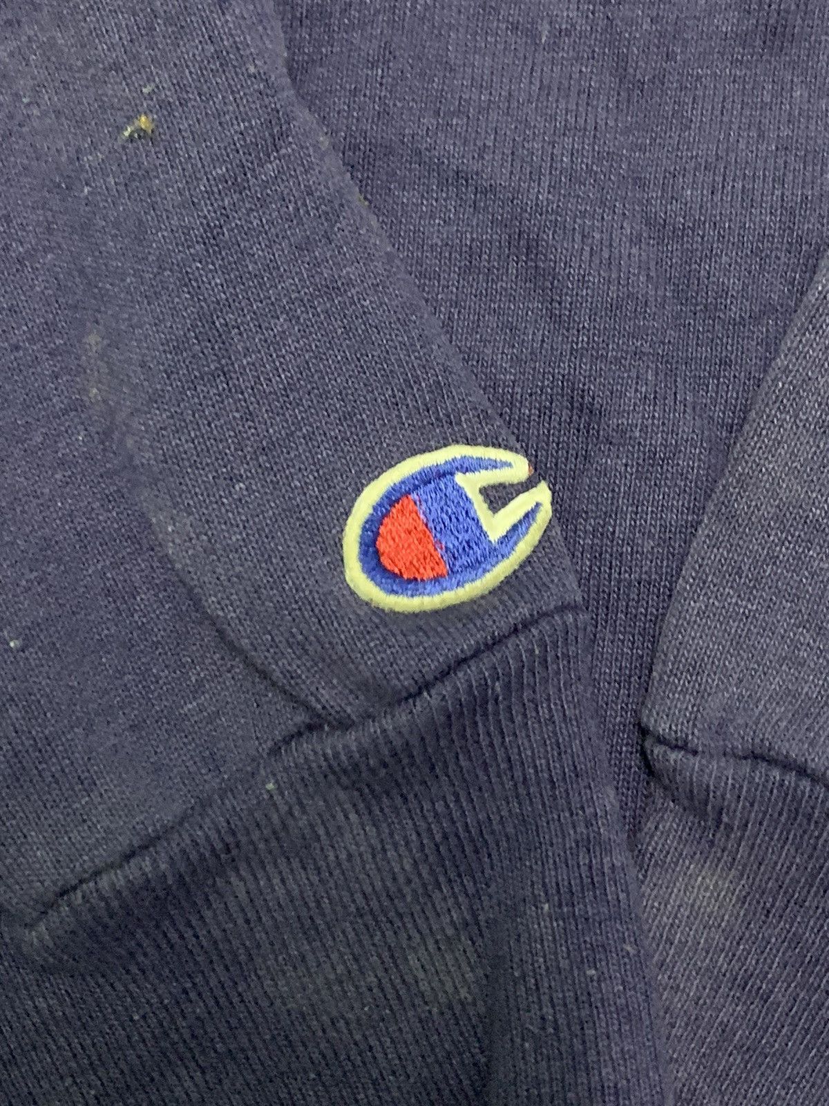 Champion × Vintage Nice Vintage Champion Centre Logo Spellout Hoodies Size US L / EU 52-54 / 3 - 8 Thumbnail