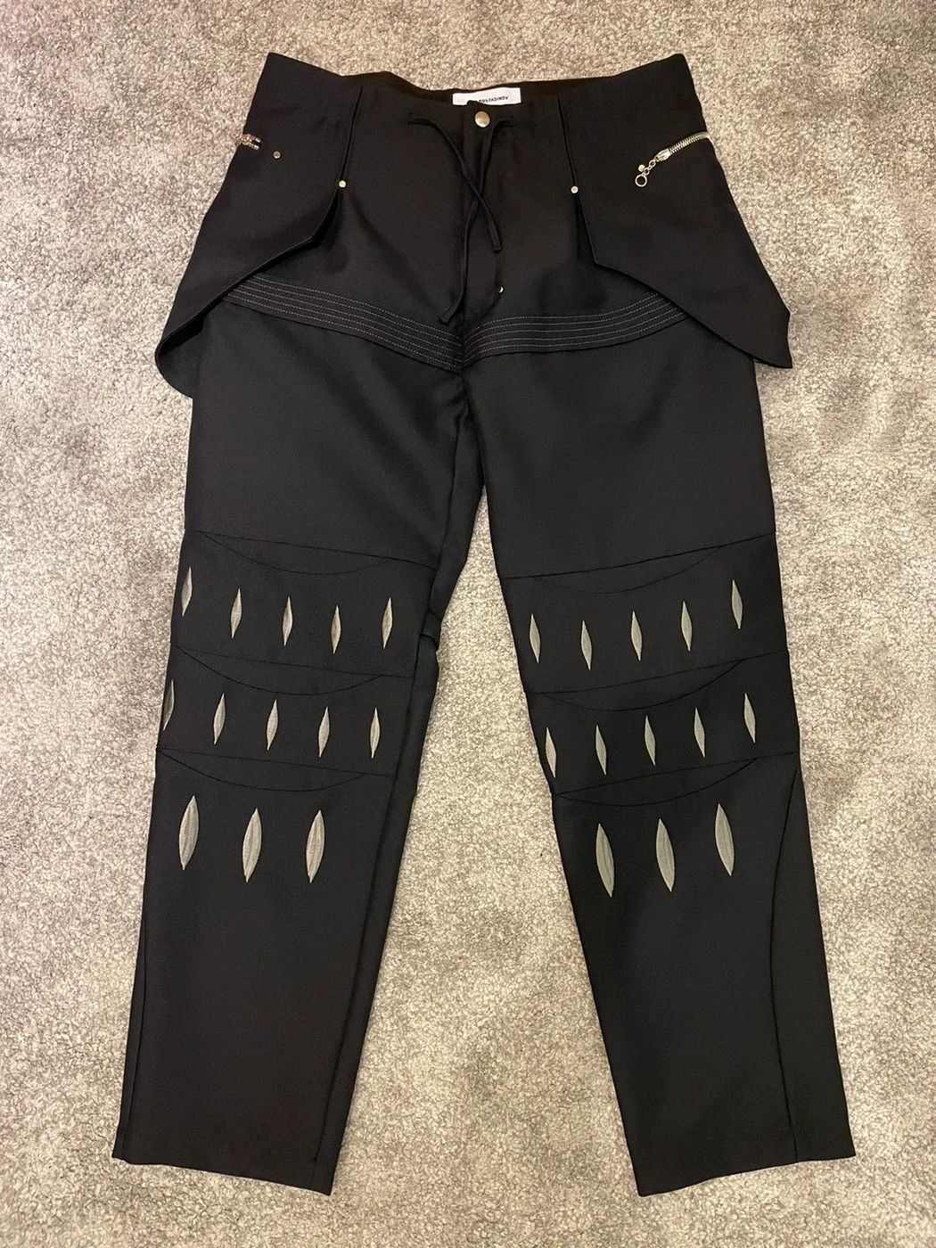 ARCADIA EMBROIDERED TROUSER
