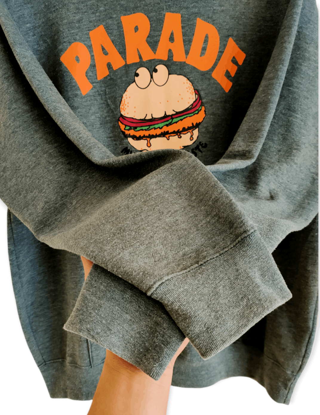 Japanese Brand × Vintage Vintage Parade Hamburger 🍔 Mysterious Taste Hoodie Size US L / EU 52-54 / 3 - 4 Thumbnail