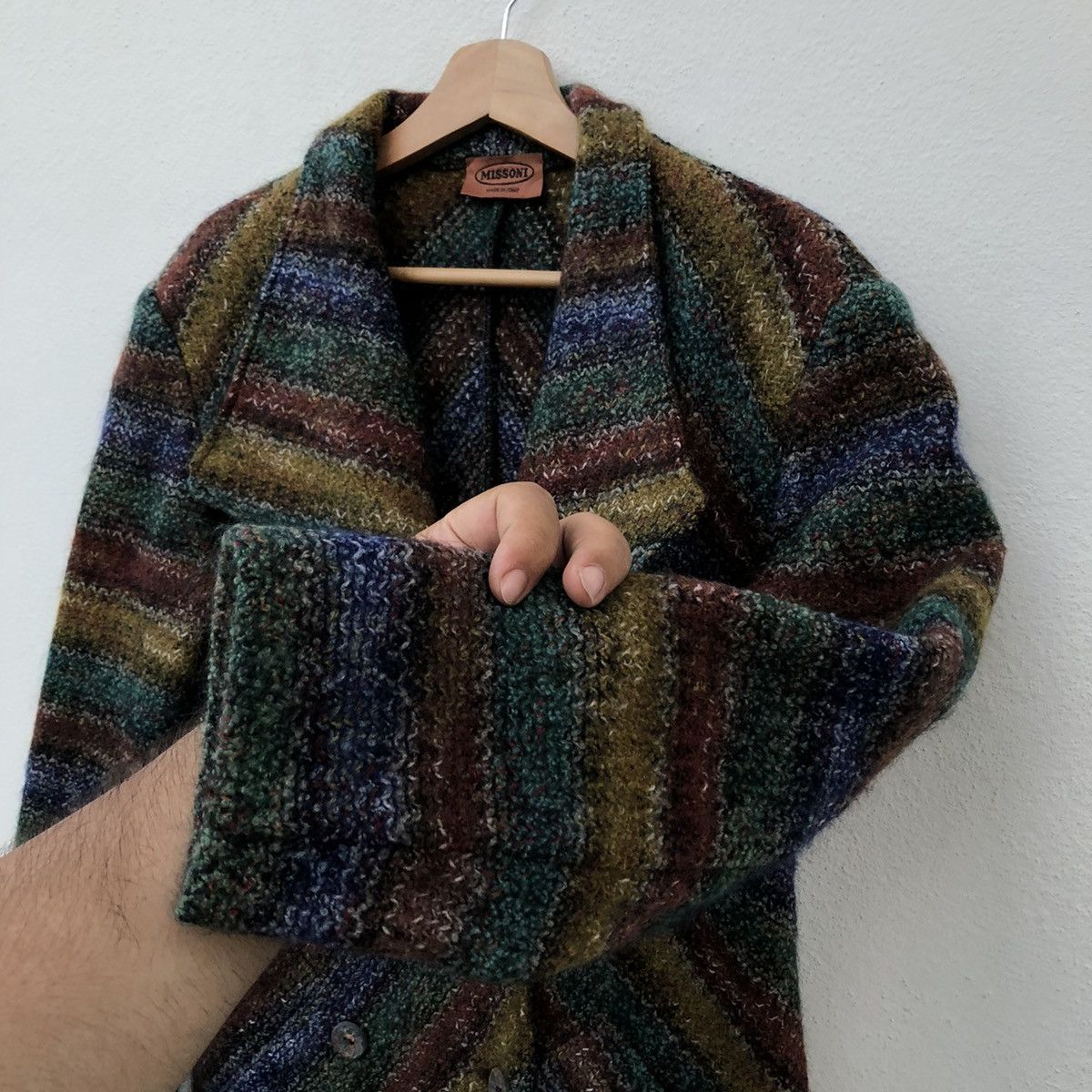 Missoni LONG JACKET WOOL MISSONI MADE IN ITALY Size US M / EU 48-50 / 2 - 6 Thumbnail