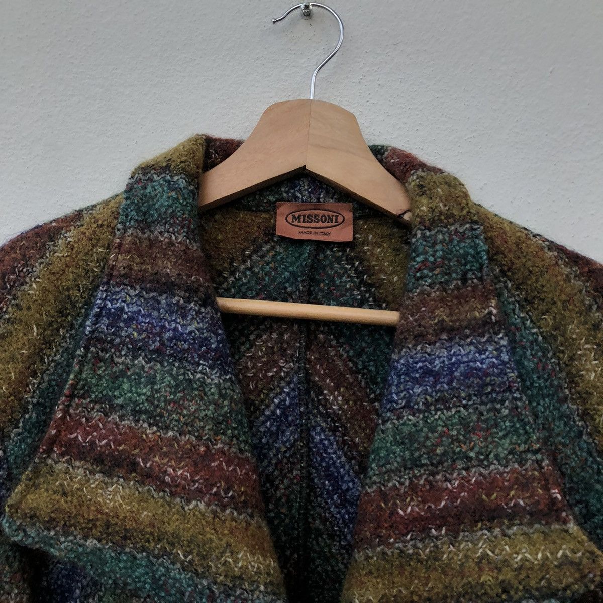 Missoni LONG JACKET WOOL MISSONI MADE IN ITALY Size US M / EU 48-50 / 2 - 7 Thumbnail