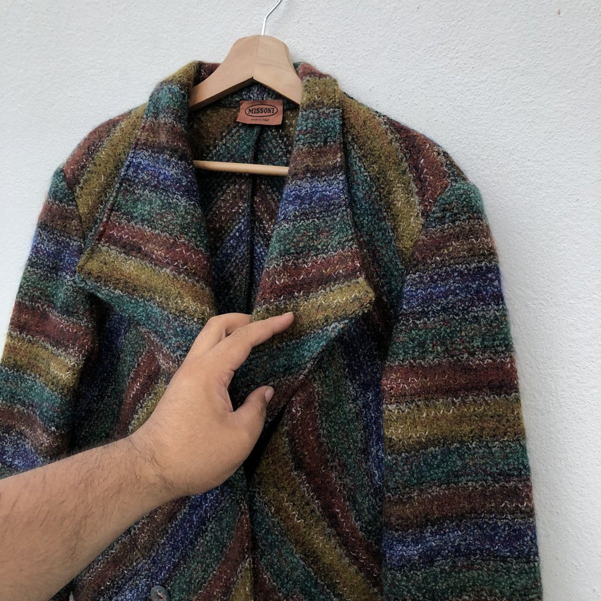 Missoni LONG JACKET WOOL MISSONI MADE IN ITALY Size US M / EU 48-50 / 2 - 5 Thumbnail