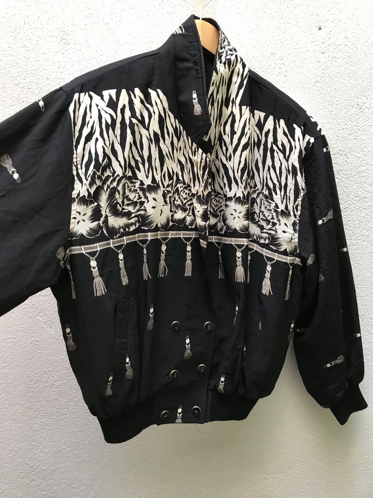 Designer Vintage Designer Baraque Nice Design Jacket Made In Japan Size US M / EU 48-50 / 2 - 4 Thumbnail
