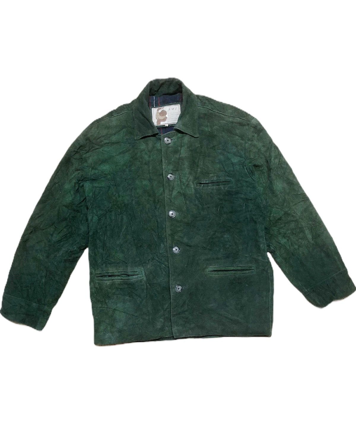 AMI 🚀MUST GONE NOW OR DELETE ❌80’s SUEDE A.M.I of London Jacket Size US M / EU 48-50 / 2 - 1 Thumbnail