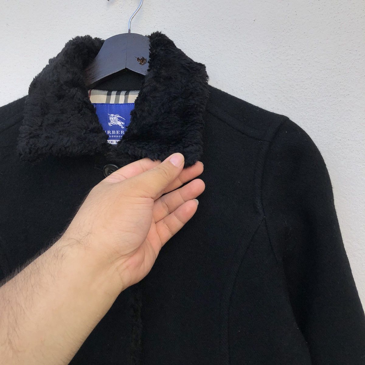 Burberry VINTAGE BURBERRY LONDON BLUE LABEL LONG JACKET NOVA CHECK Size US M / EU 48-50 / 2 - 6 Thumbnail