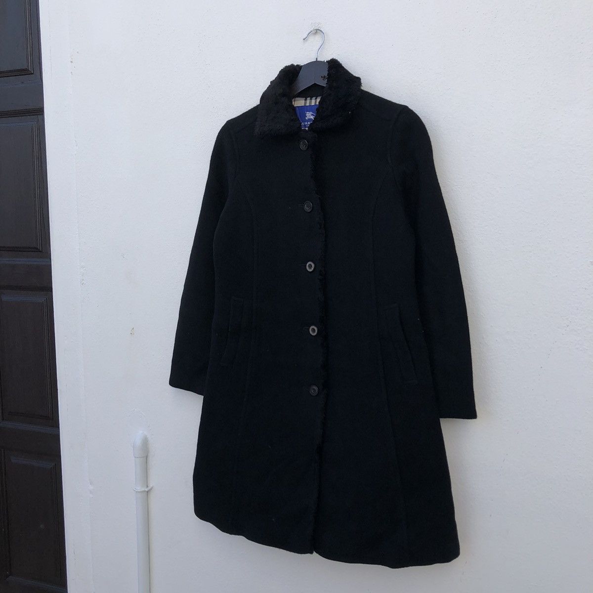 Burberry VINTAGE BURBERRY LONDON BLUE LABEL LONG JACKET NOVA CHECK Size US M / EU 48-50 / 2 - 2 Thumbnail