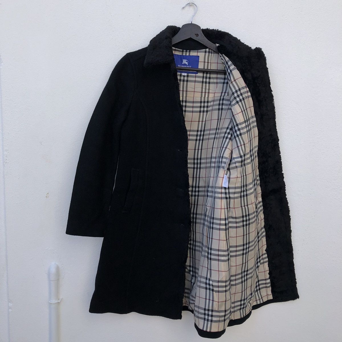 Burberry VINTAGE BURBERRY LONDON BLUE LABEL LONG JACKET NOVA CHECK Size US M / EU 48-50 / 2 - 15 Thumbnail