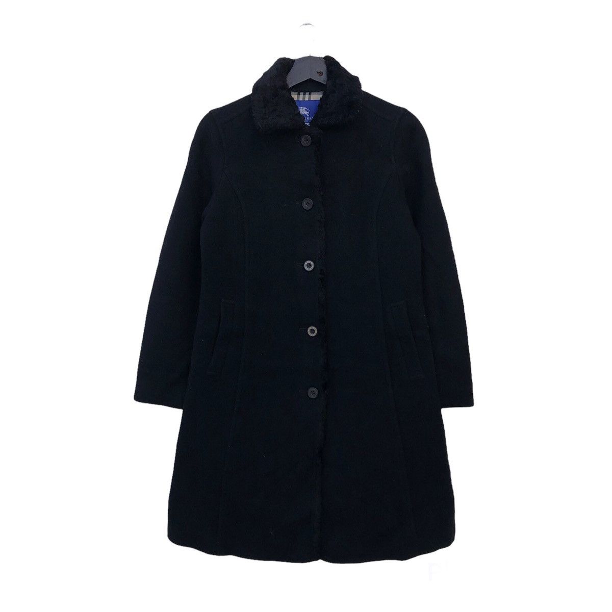 Burberry VINTAGE BURBERRY LONDON BLUE LABEL LONG JACKET NOVA CHECK Size US M / EU 48-50 / 2 - 1 Thumbnail