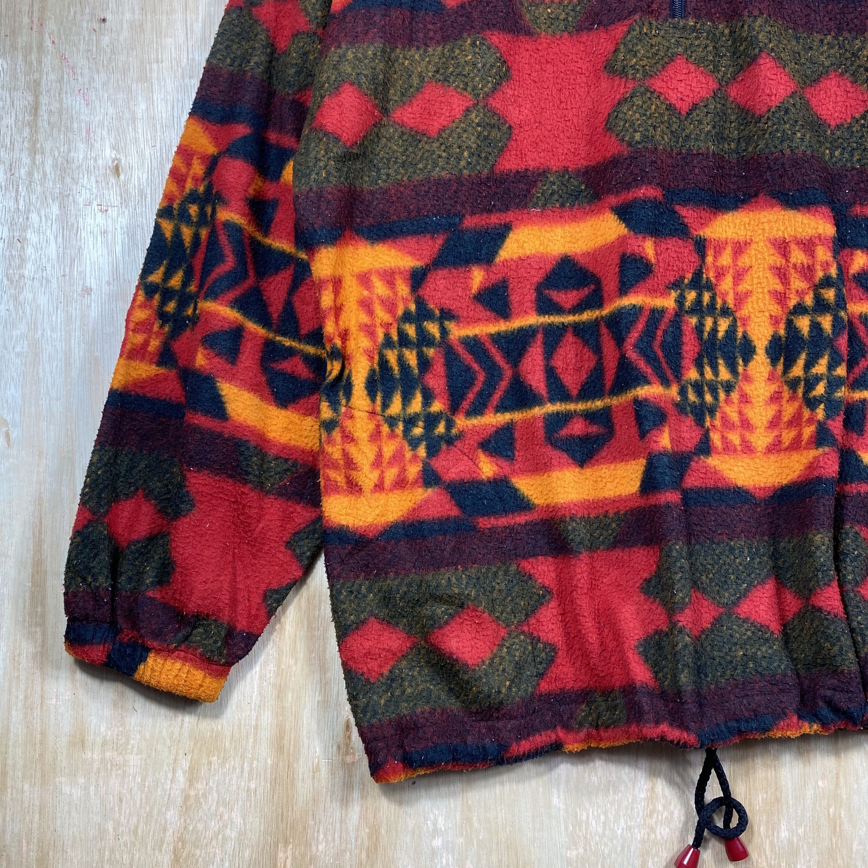 Vintage RARE🔥Vintage Klondyke Greek Sherpa Fleece Sweater Size US L / EU 52-54 / 3 - 4 Thumbnail