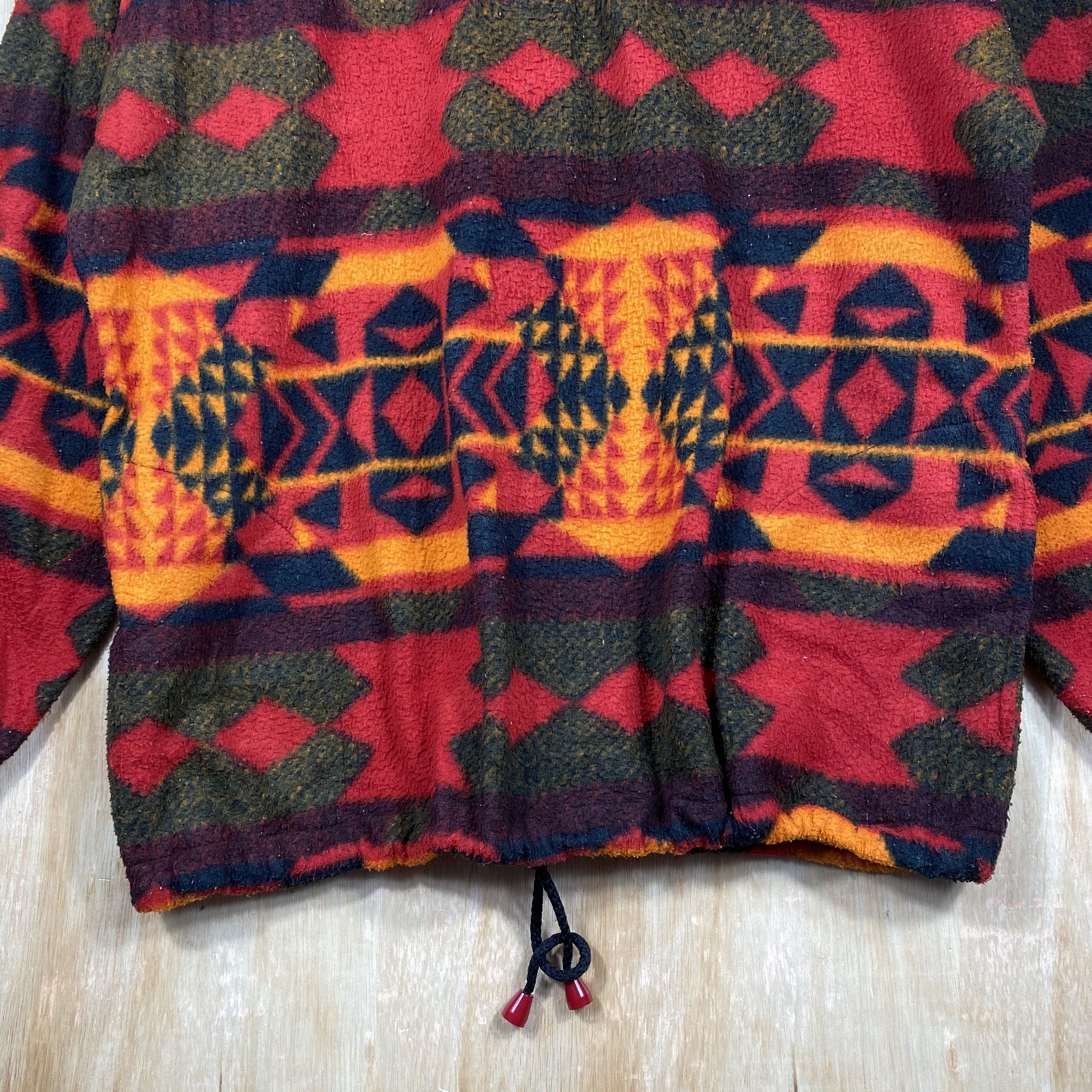 Vintage RARE🔥Vintage Klondyke Greek Sherpa Fleece Sweater Size US L / EU 52-54 / 3 - 8 Thumbnail
