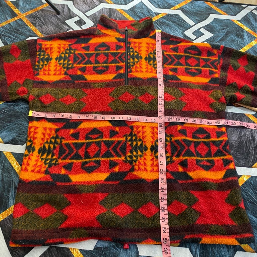 Vintage RARE🔥Vintage Klondyke Greek Sherpa Fleece Sweater Size US L / EU 52-54 / 3 - 12 Thumbnail