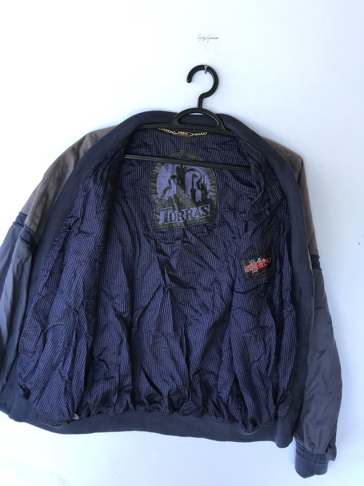 Designer 🔥 RARE VINTAGE TORRAS SA REG IND BOMBER STYLE JACKET Size US M / EU 48-50 / 2 - 6 Thumbnail