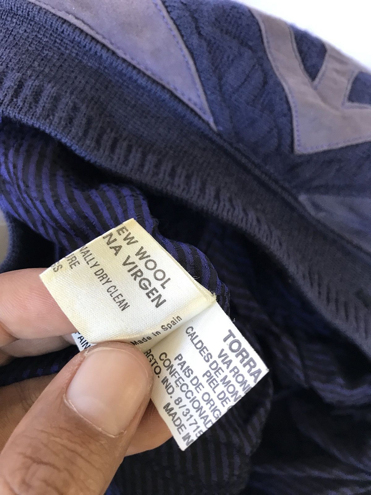 Designer 🔥 RARE VINTAGE TORRAS SA REG IND BOMBER STYLE JACKET Size US M / EU 48-50 / 2 - 12 Thumbnail