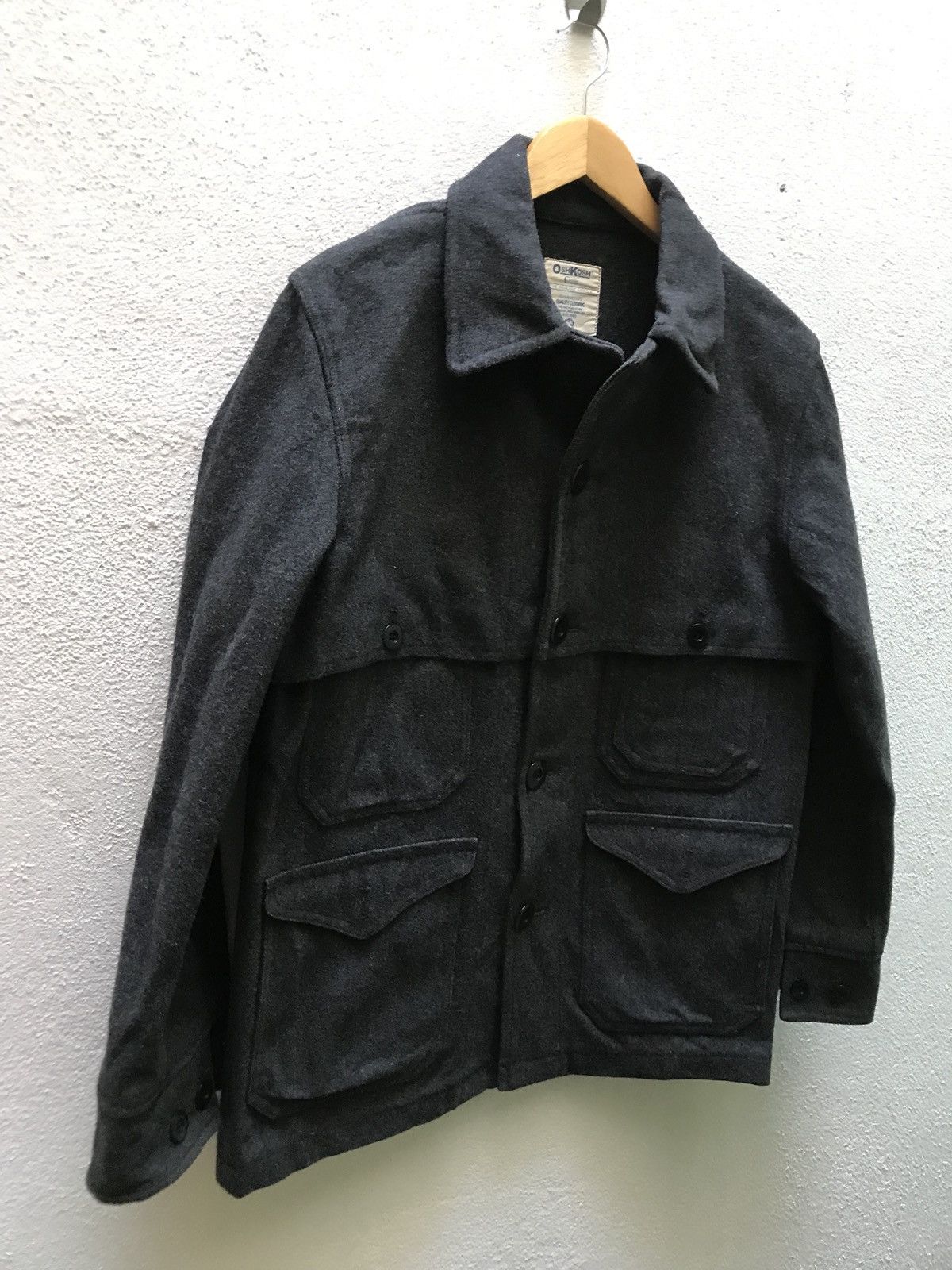 🔥Vintage Wool Oshkosh Heavy Coat Classic Genuine Article