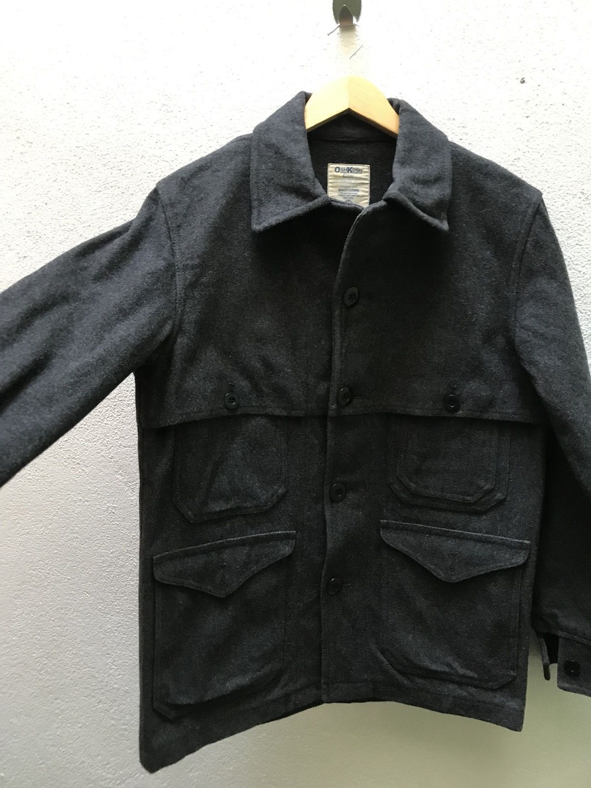🔥Vintage Wool Oshkosh Heavy Coat Classic Genuine Article