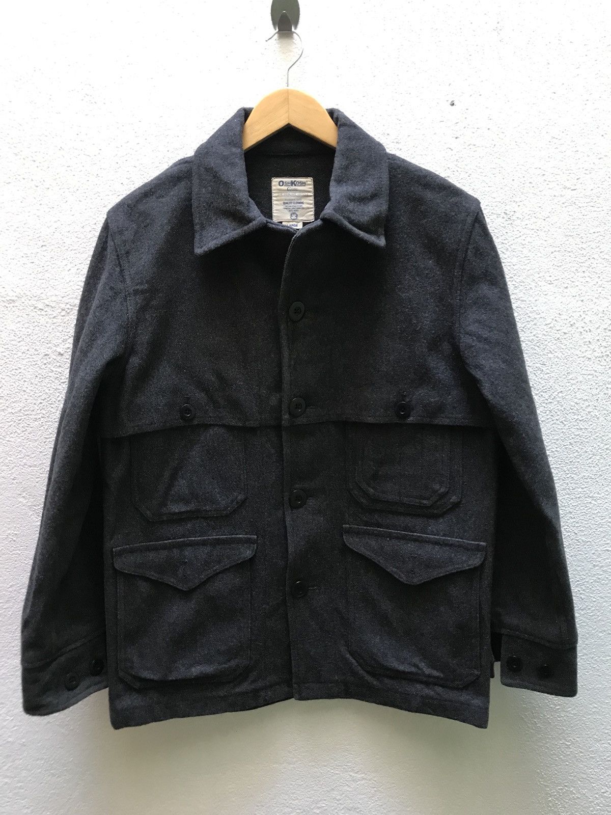 🔥Vintage Wool Oshkosh Heavy Coat Classic Genuine Article