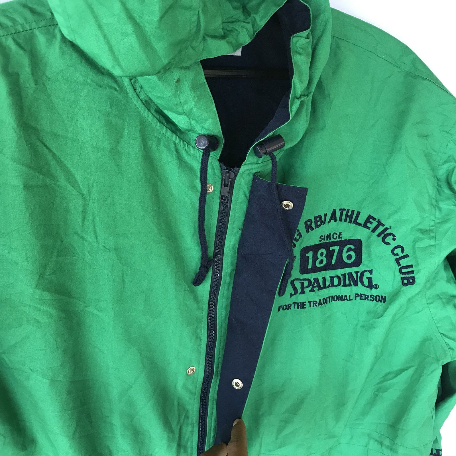 Spalding 🔔 🔥FINAL DROP🔥SPALDING RBI ATHELETIC CLUB GREEN PARKAS Size US M / EU 48-50 / 2 - 6 Thumbnail