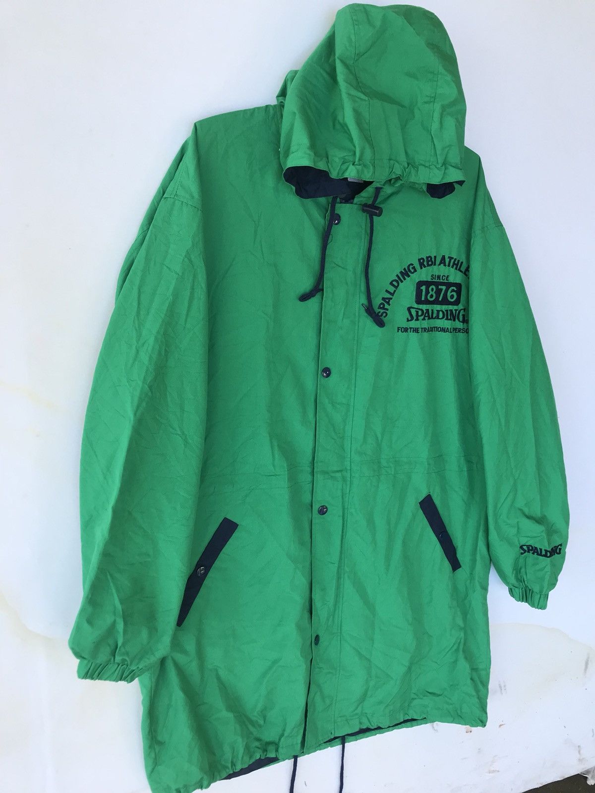 Spalding 🔔 🔥FINAL DROP🔥SPALDING RBI ATHELETIC CLUB GREEN PARKAS Size US M / EU 48-50 / 2 - 3 Thumbnail