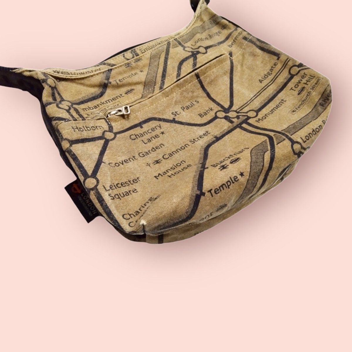 Edition Japan VINTAGE UNDERGROUND CANVAS CROSSBODY SHOULDER BAG Size ONE SIZE - 12 Thumbnail