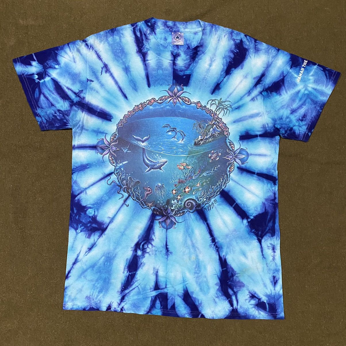 Grateful Dead Vintage 90S MIKE DUBOIS Art Tee Size US L / EU 52-54 / 3 - 1 Thumbnail