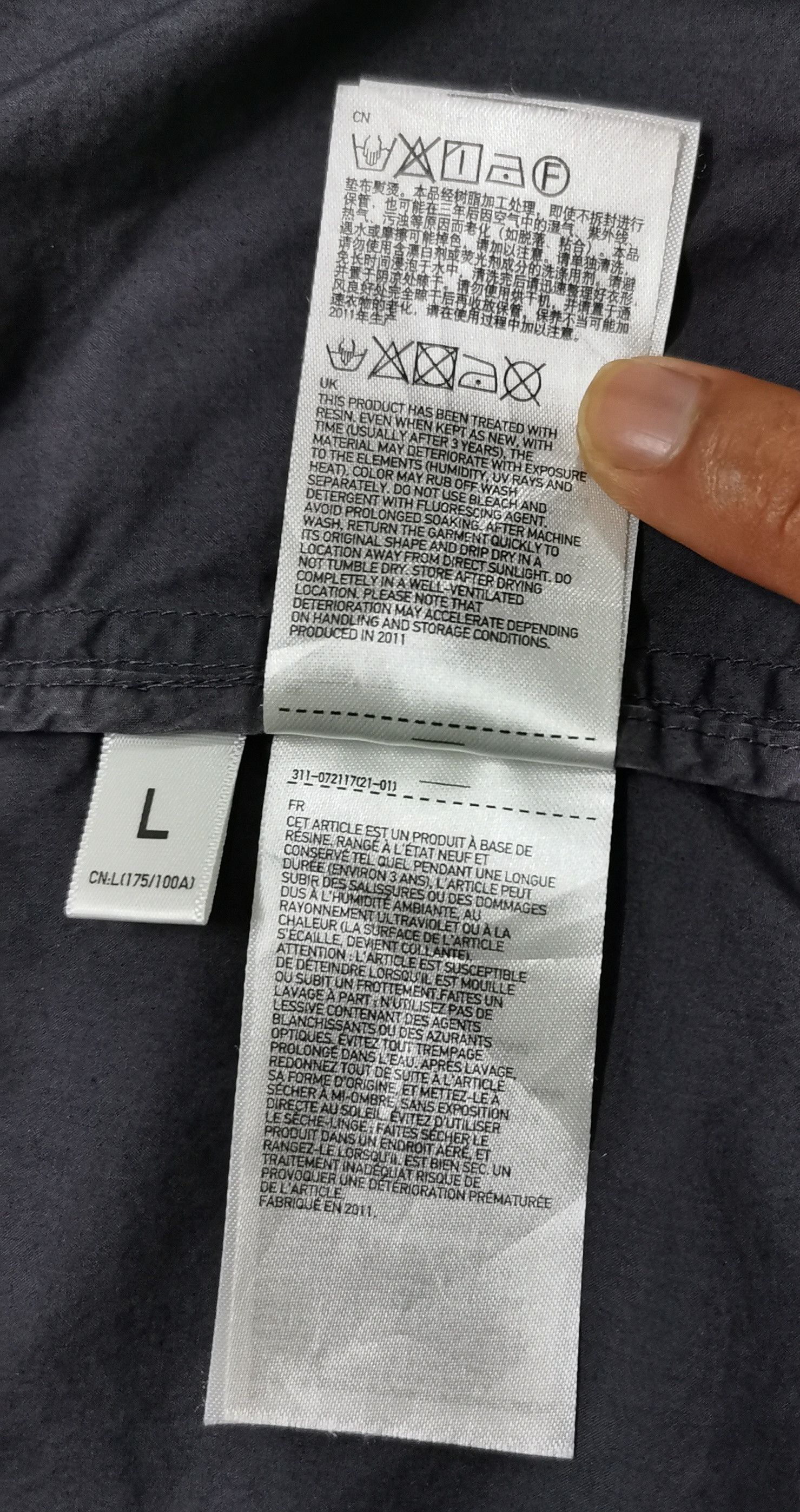 Jun Takahashi Uniqlo Undercover By Jun Takahashi Light Jacket Size US M / EU 48-50 / 2 - 8 Thumbnail