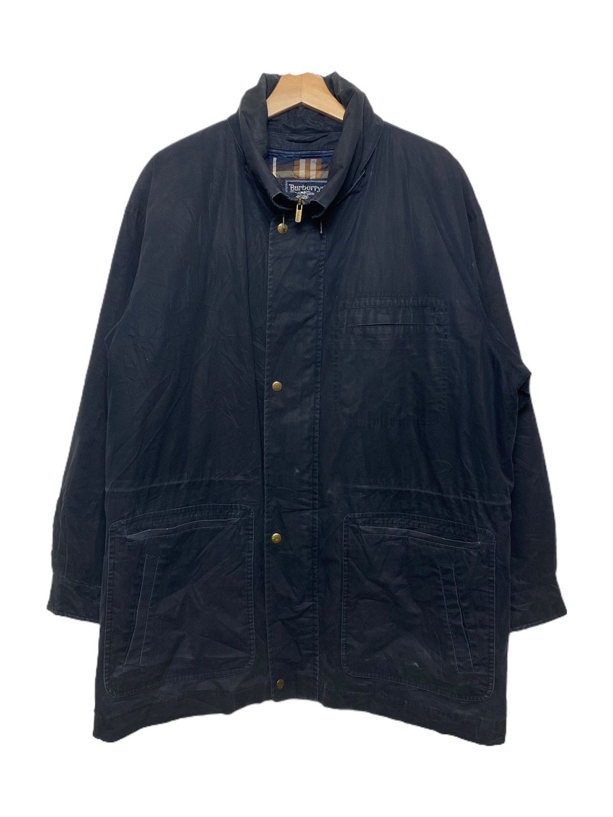 Burberry Vintage Burberry Nova Check Parka Hoodies Jacket Size US XXL / EU 58 / 5 - 2 Thumbnail