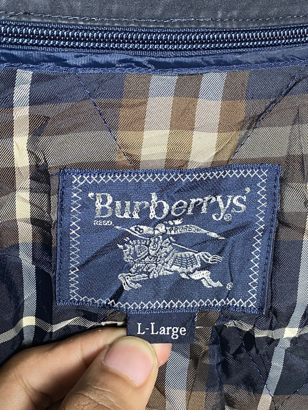 Burberry Vintage Burberry Nova Check Parka Hoodies Jacket Size US XXL / EU 58 / 5 - 10 Thumbnail