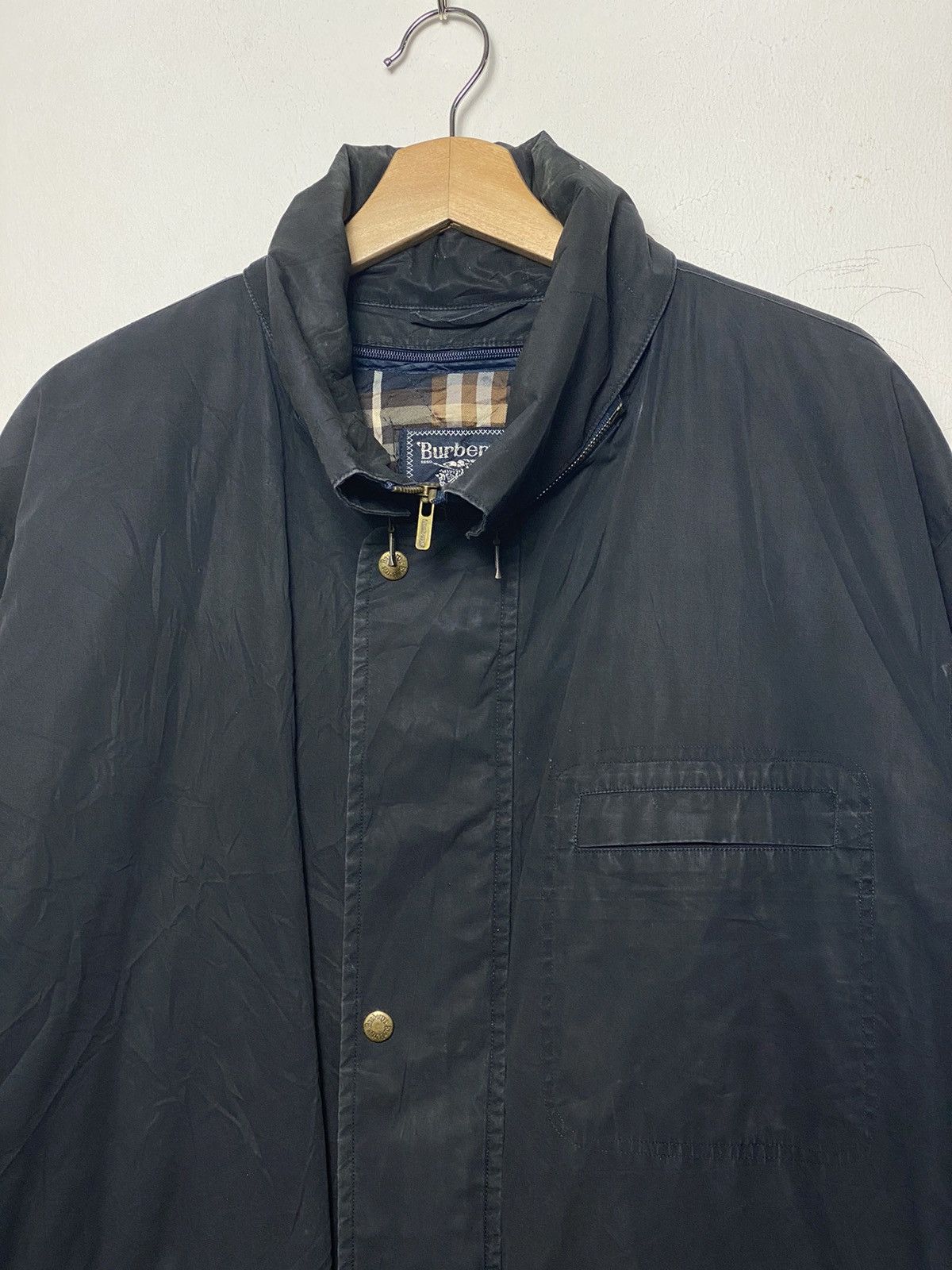 Burberry Vintage Burberry Nova Check Parka Hoodies Jacket Size US XXL / EU 58 / 5 - 3 Thumbnail