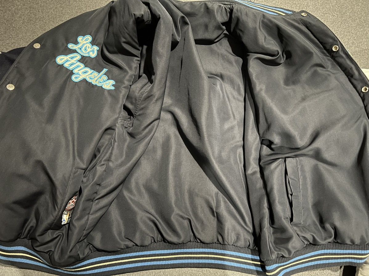 Jeff Hamilton RARE | Vintage Jeff Hamilton x Lakers Varsity Leather Jacket Size US XXL / EU 58 / 5 - 8 Thumbnail