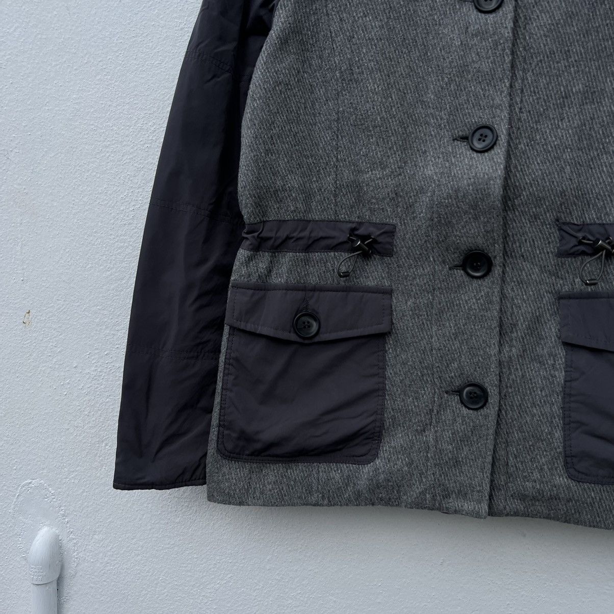 Japanese Brand RARE CIVAS MADE IN ITALY PATCH WORK HOODIE JACKET Size US S / EU 44-46 / 1 - 4 Thumbnail