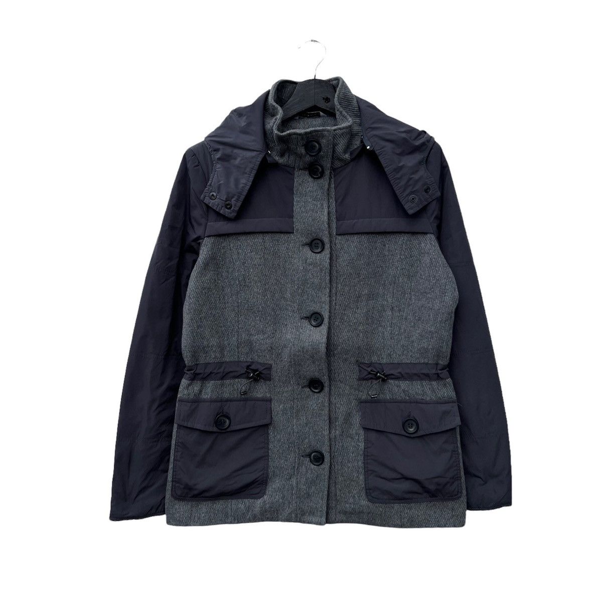 Japanese Brand RARE CIVAS MADE IN ITALY PATCH WORK HOODIE JACKET Size US S / EU 44-46 / 1 - 1 Thumbnail