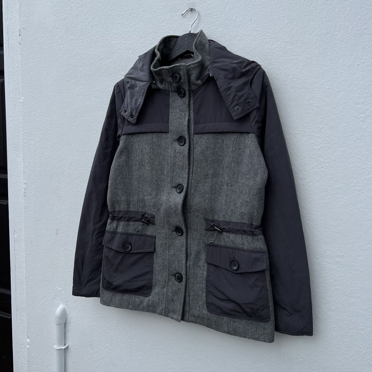 Japanese Brand RARE CIVAS MADE IN ITALY PATCH WORK HOODIE JACKET Size US S / EU 44-46 / 1 - 2 Thumbnail