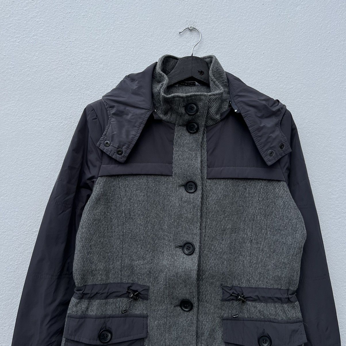 Japanese Brand RARE CIVAS MADE IN ITALY PATCH WORK HOODIE JACKET Size US S / EU 44-46 / 1 - 3 Thumbnail