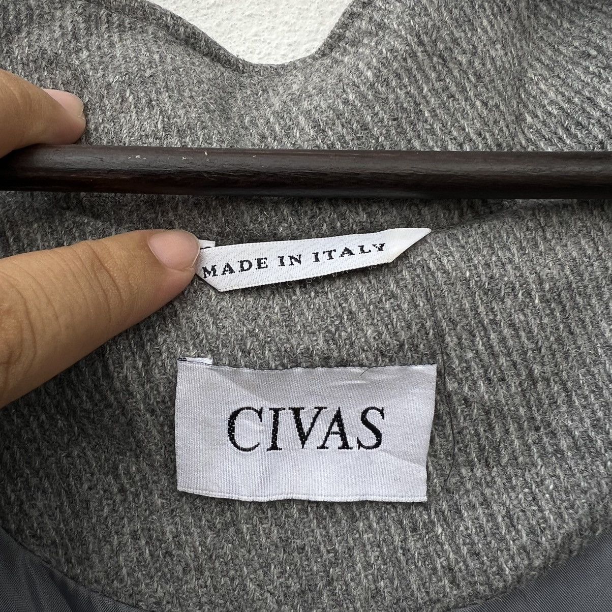 Japanese Brand RARE CIVAS MADE IN ITALY PATCH WORK HOODIE JACKET Size US S / EU 44-46 / 1 - 11 Thumbnail