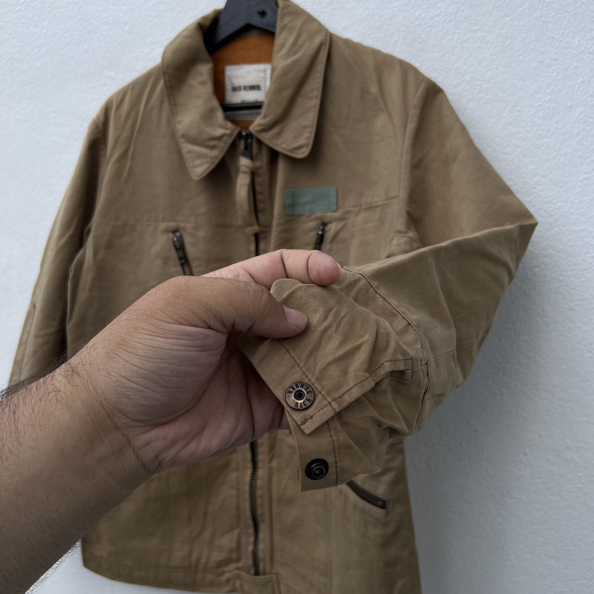 Japanese Brand RARE BIKER PARACHUTE MULTI POCKET BACK NUMBER JACKET Size US M / EU 48-50 / 2 - 10 Thumbnail