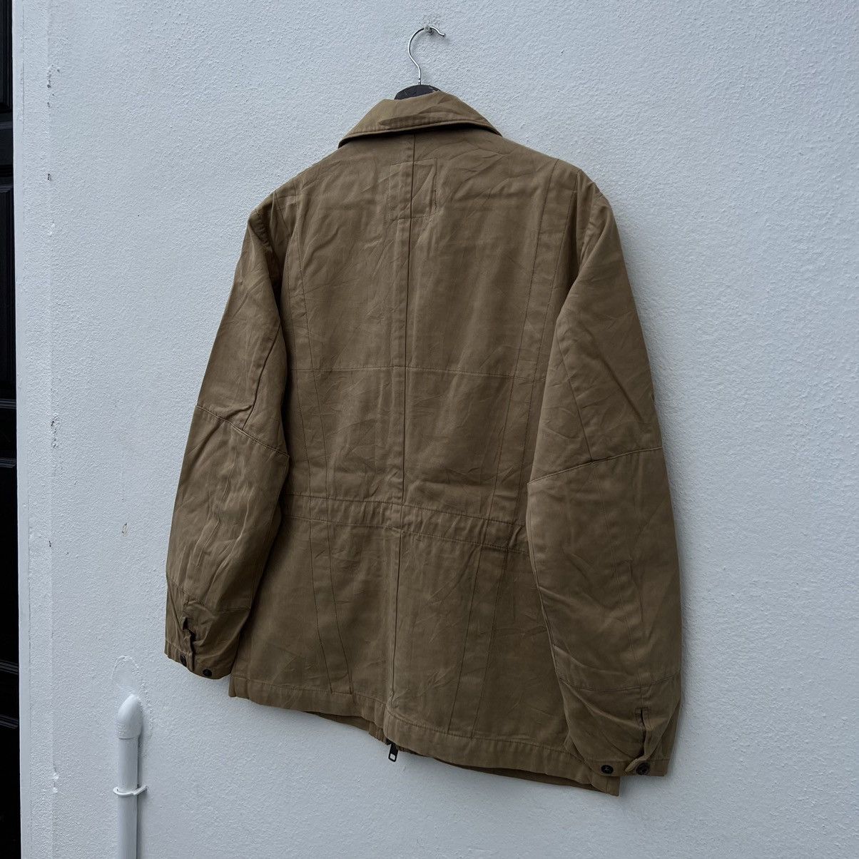 Japanese Brand RARE BIKER PARACHUTE MULTI POCKET BACK NUMBER JACKET Size US M / EU 48-50 / 2 - 9 Thumbnail