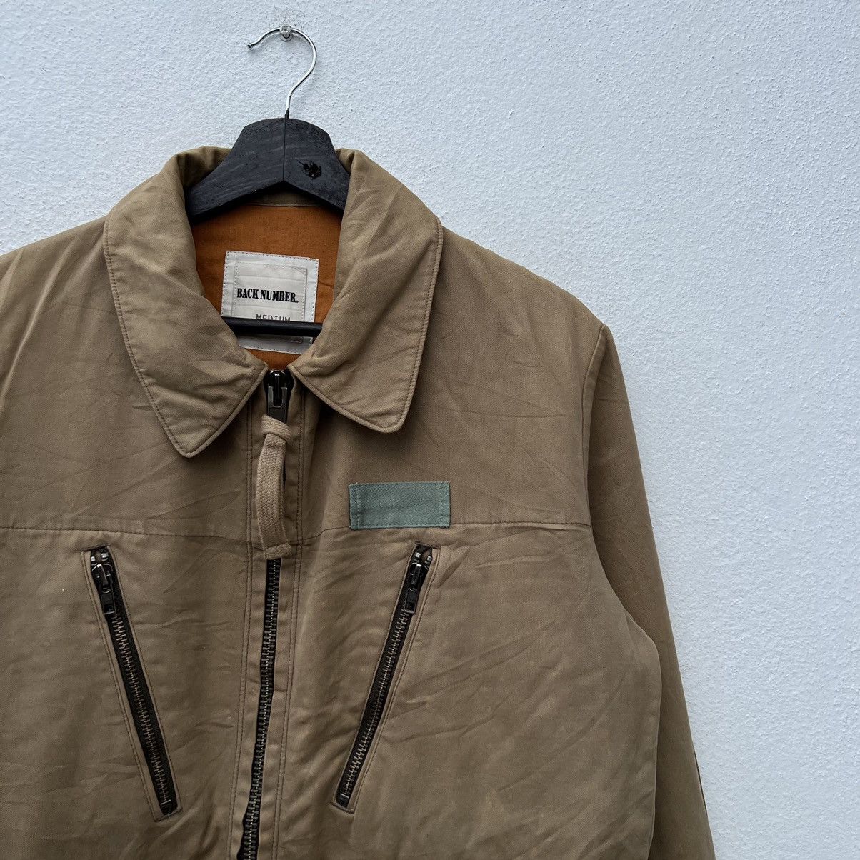 Japanese Brand RARE BIKER PARACHUTE MULTI POCKET BACK NUMBER JACKET Size US M / EU 48-50 / 2 - 5 Thumbnail